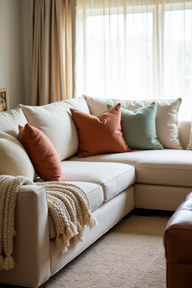 cozy fabric layering ideas