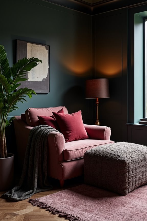 cozy fabrics create warmth