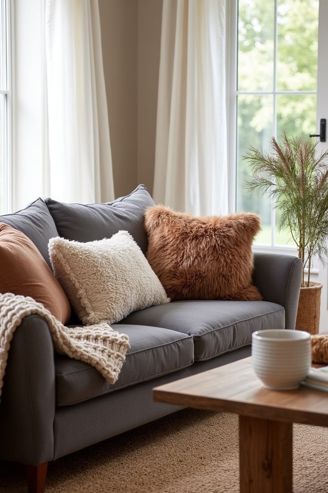 cozy fabrics for furnishings