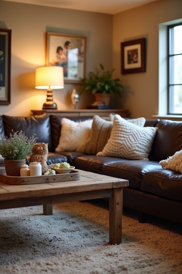 cozy family living space