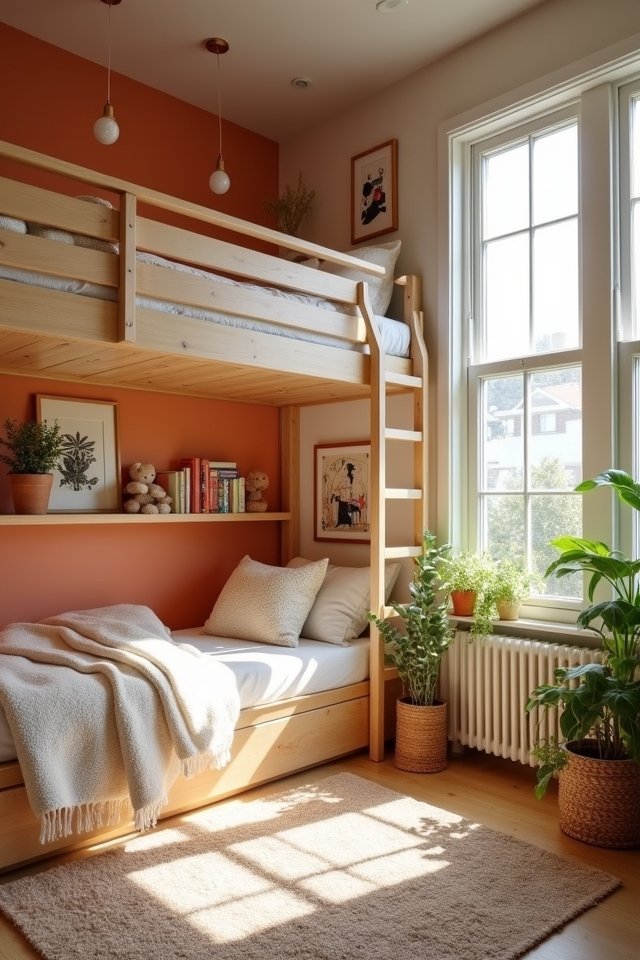 cozy family mezzanine retreat