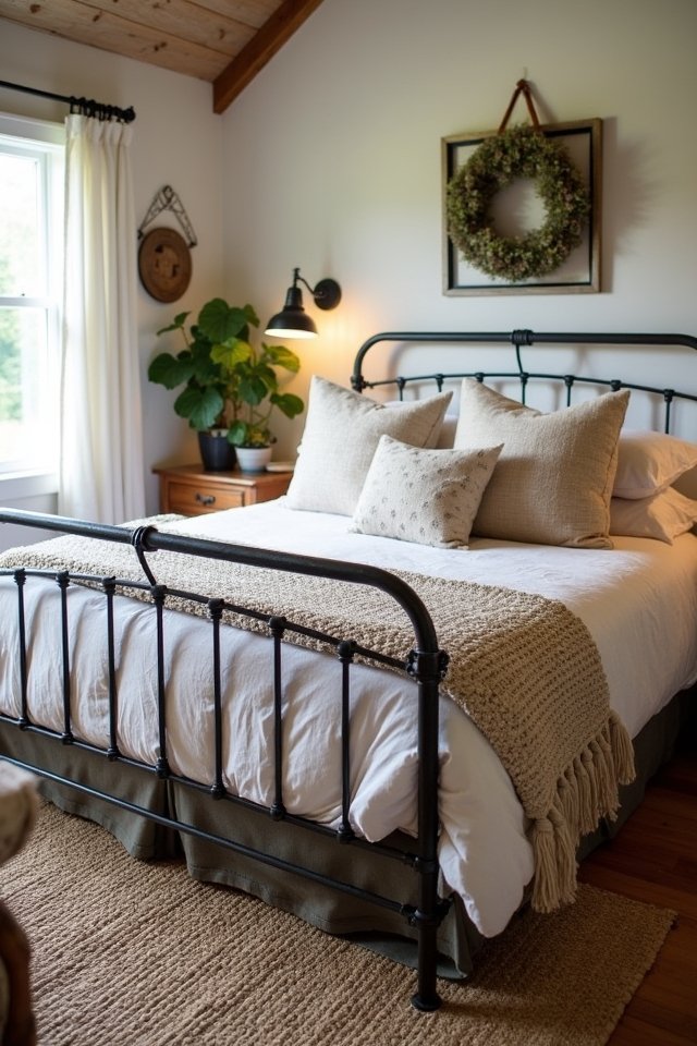 cozy farmhouse bedroom retreat