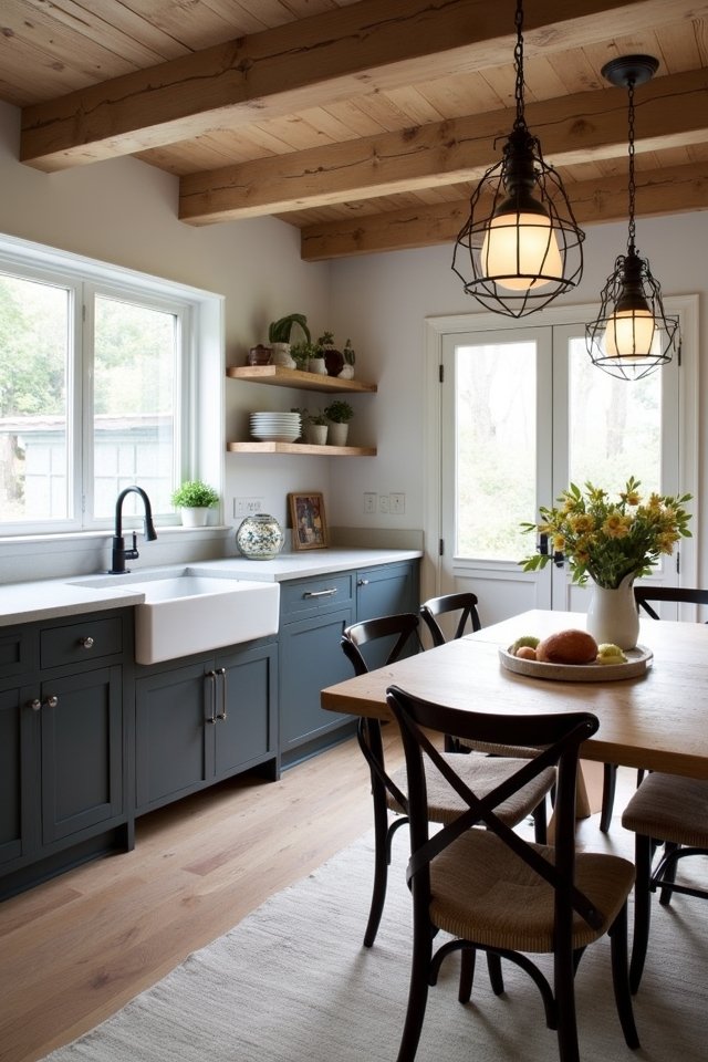 cozy farmhouse charm elements
