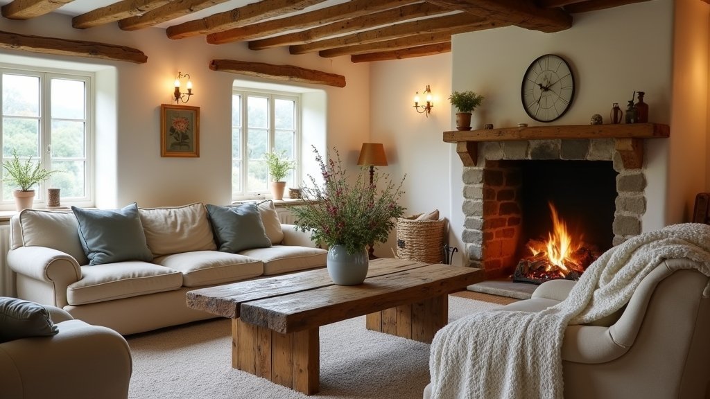 cozy farmhouse cottage decor