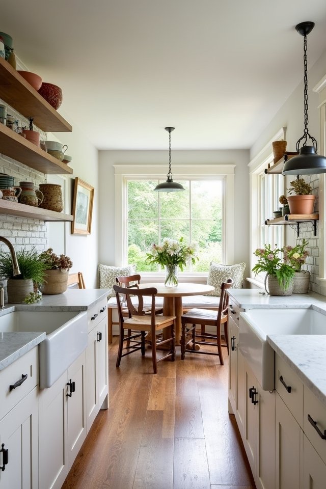 cozy farmhouse kitchen transformation