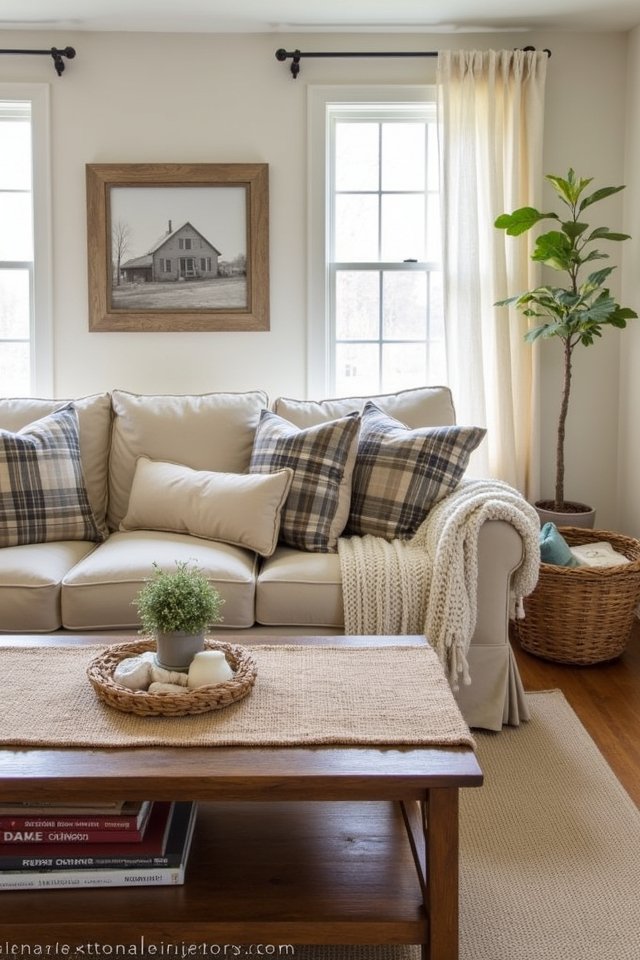 cozy farmhouse living room decor