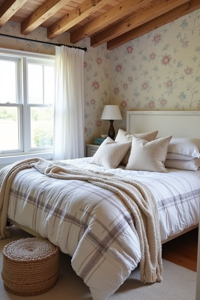 cozy farmhouse style bedding essentials