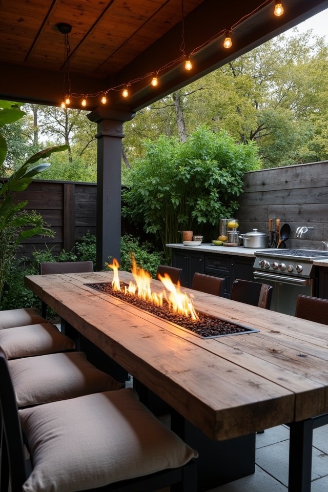cozy fire pit gatherings