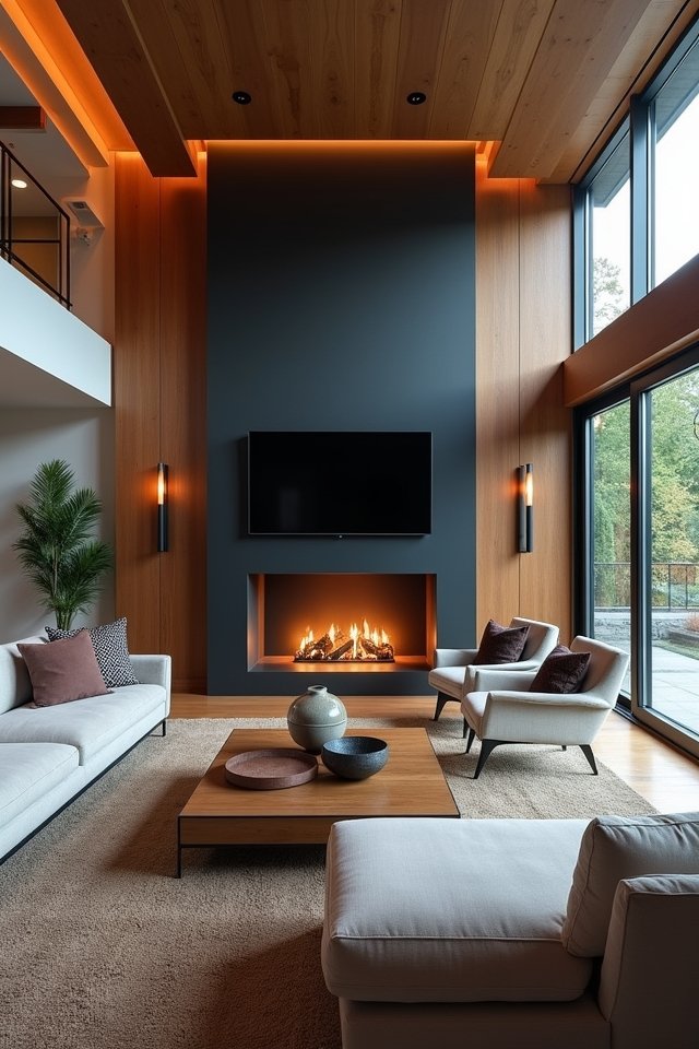 cozy fireplace design ideas