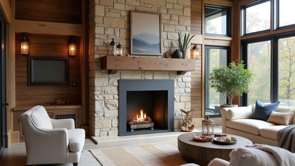 cozy fireplace design inspiration