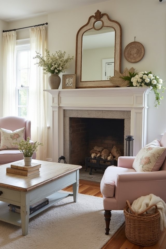 cozy fireplace with ambiance