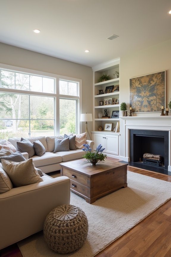 cozy flexible gathering space