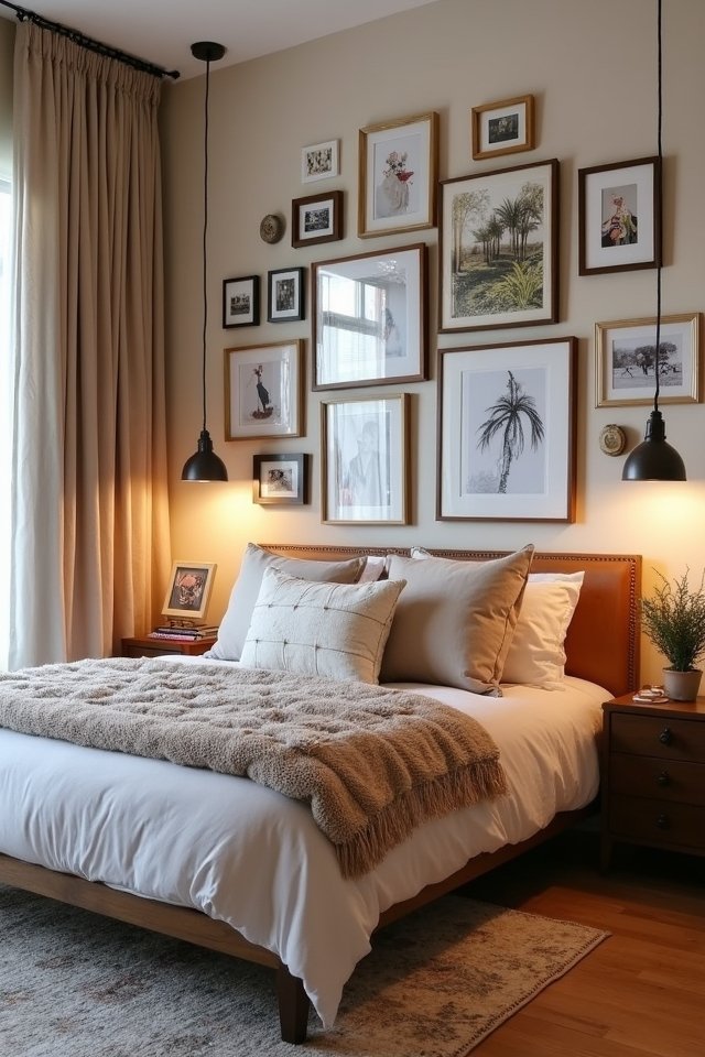 cozy gallery wall transformation