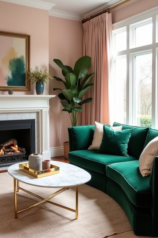 cozy glam color palettes