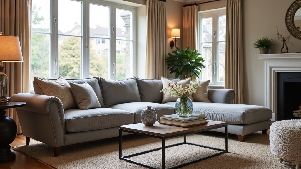 cozy gray sofa designs