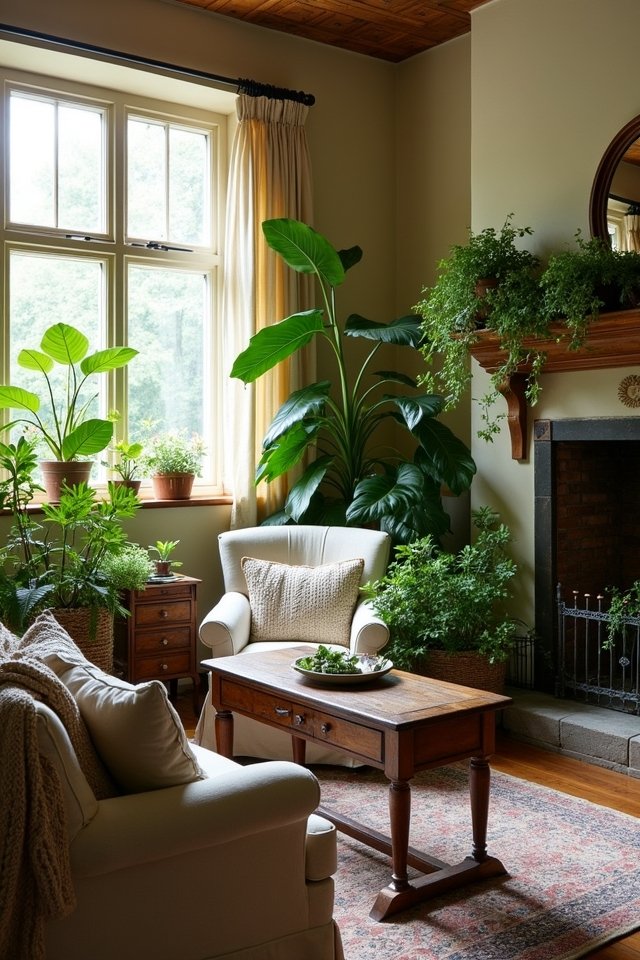 cozy greenery for home