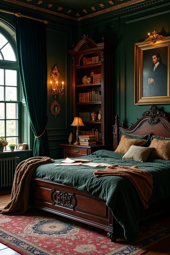 cozy intellectual sanctuary design