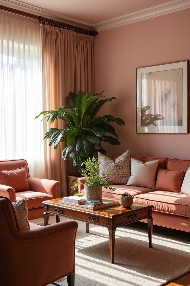 cozy inviting color combination