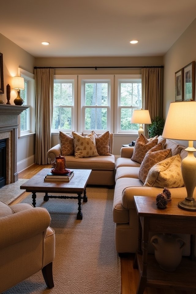 cozy inviting comfortable seating