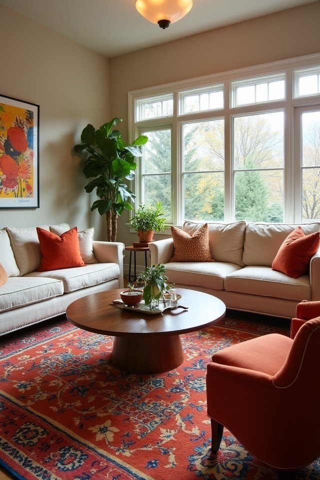 cozy inviting conversation area