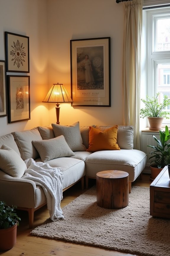 cozy inviting furniture arrangement