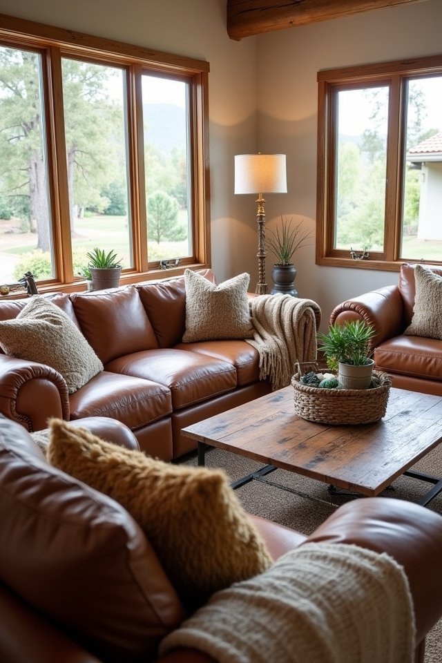 cozy inviting living room