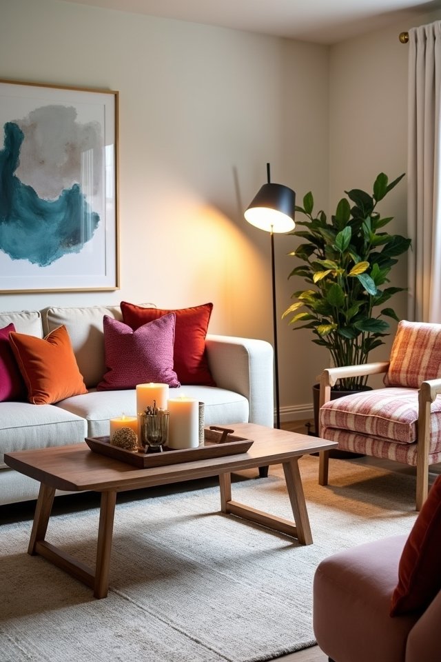 cozy inviting living room