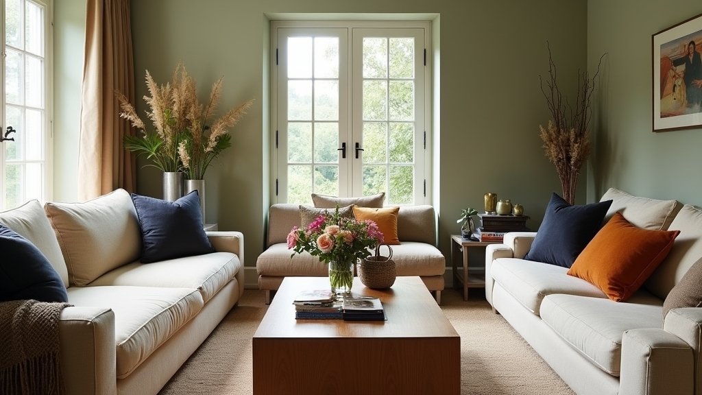 cozy inviting living room colors