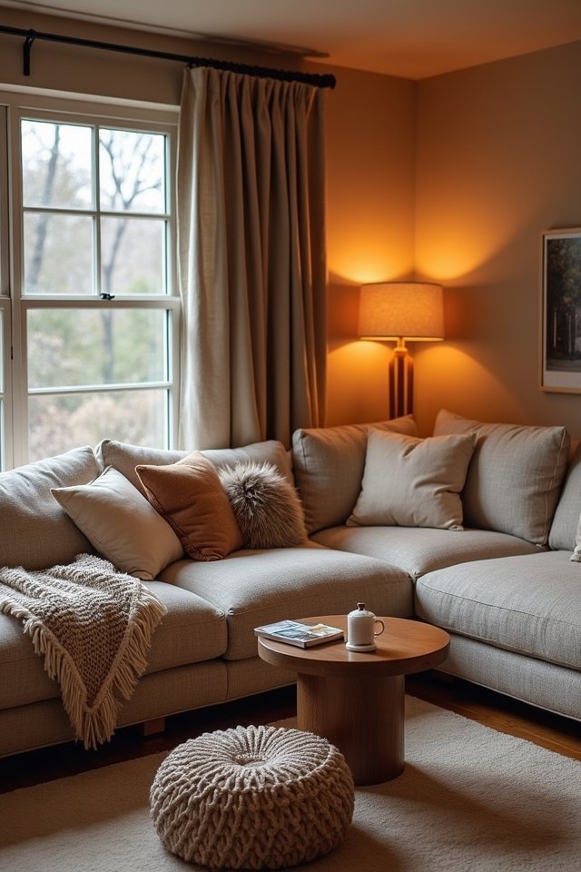 cozy inviting seating areas