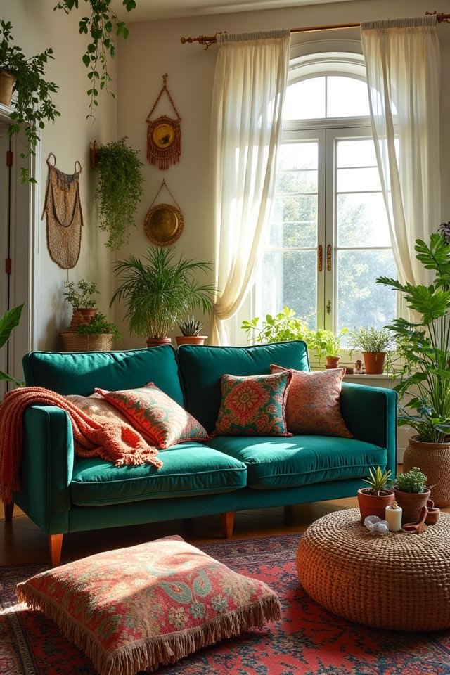 cozy inviting seating options