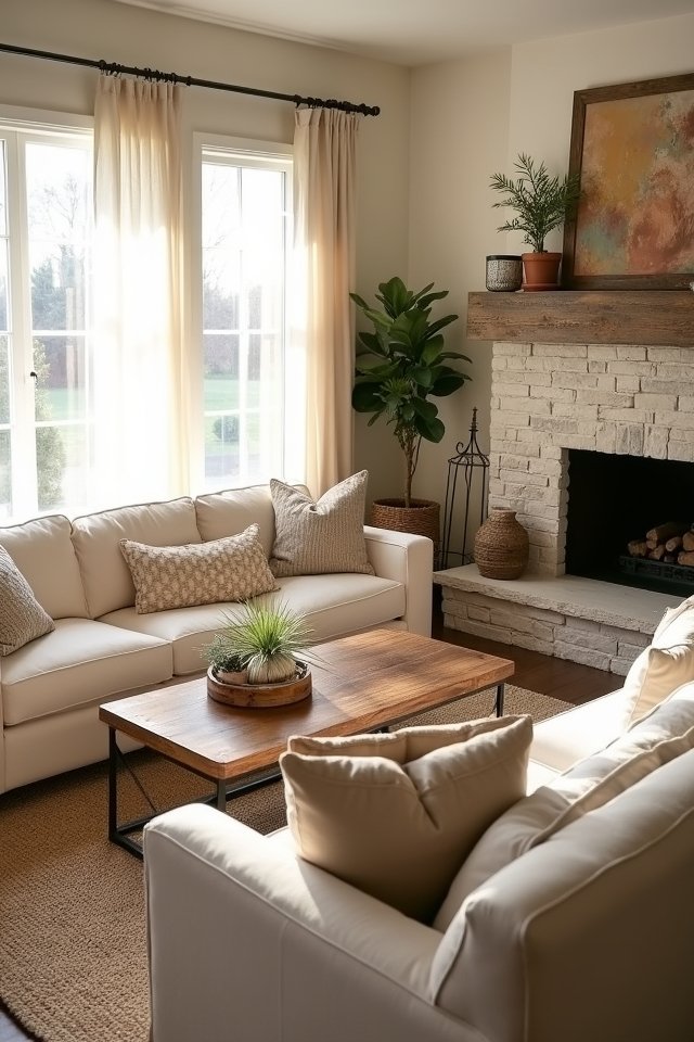 cozy inviting stylish furniture