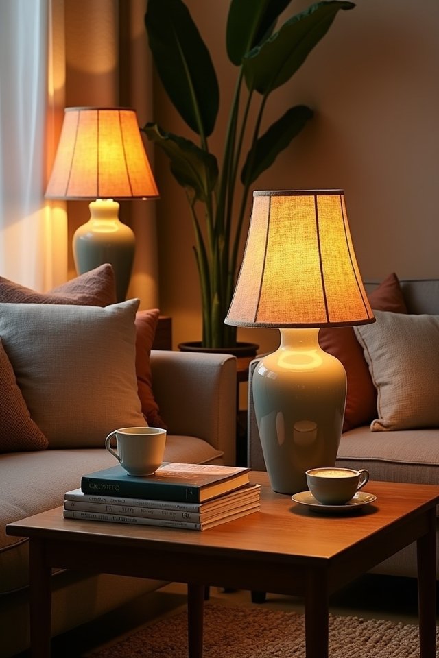 cozy inviting table lamps