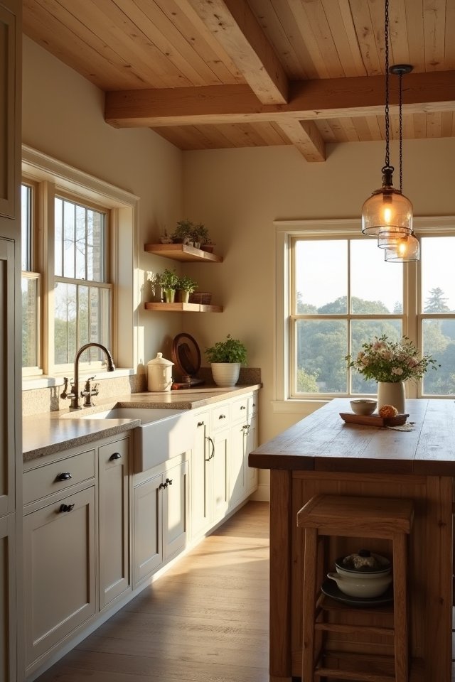 cozy kitchen lighting options