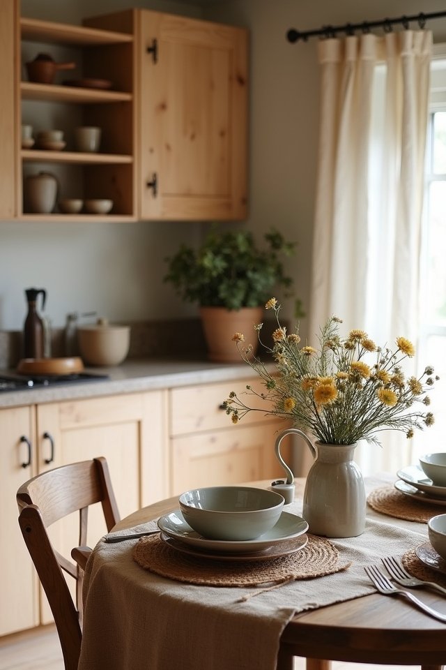 cozy kitchen retreat atmosphere