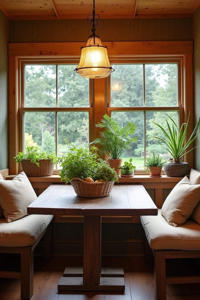 cozy kitchen retreat nook