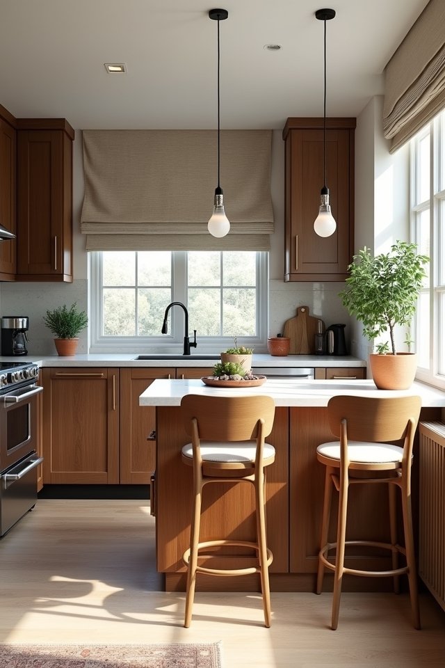 cozy kitchen social hub