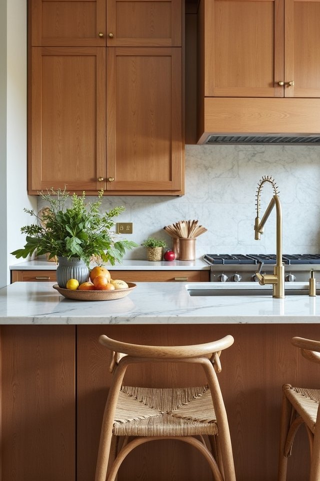 cozy kitchen texture combinations