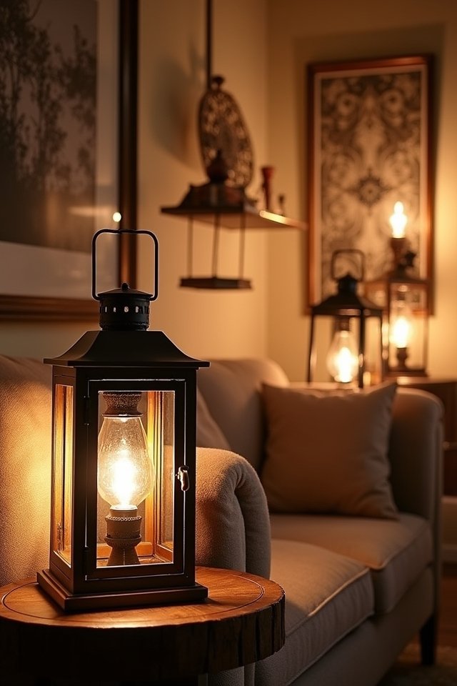 cozy lanterns create ambiance