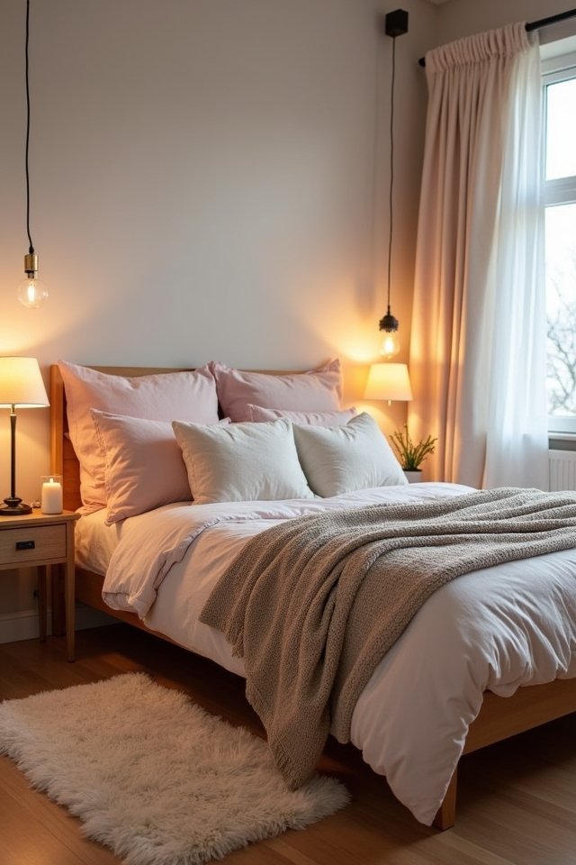 cozy layered bedding styles