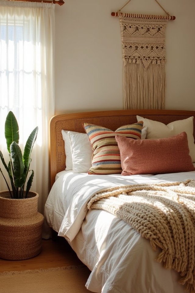 cozy layered fabric textures