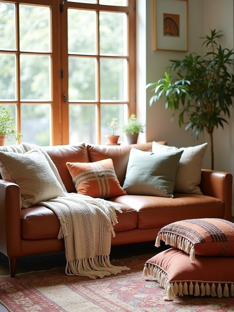 cozy layered textile comfort