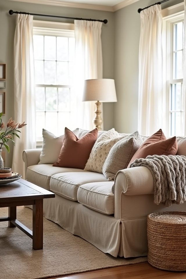 cozy layered textile comfort