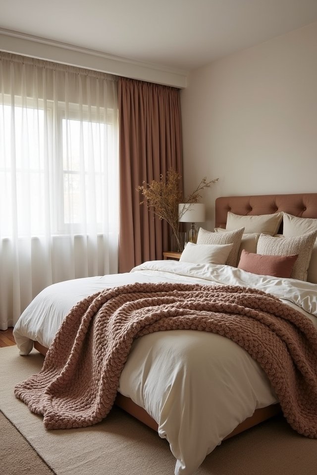 cozy layered textile comfort