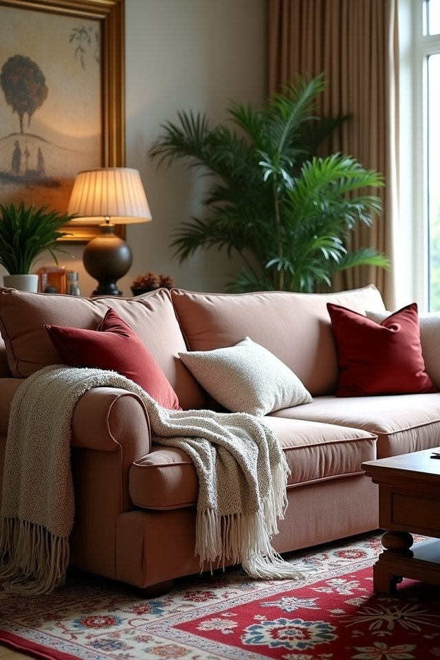 cozy layered textile comfort