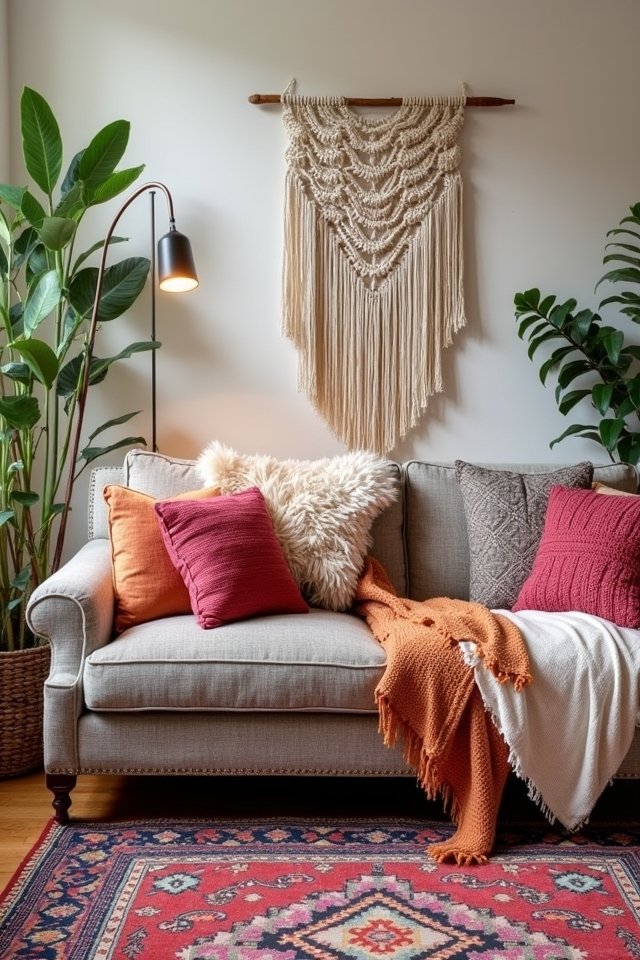 cozy layered textile comfort