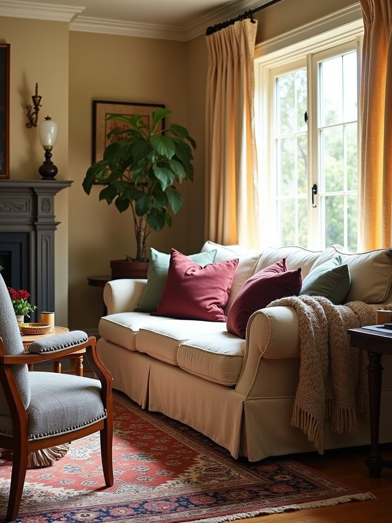 cozy layered textile comfort