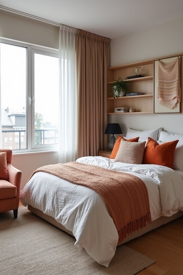 cozy layered textile sanctuary