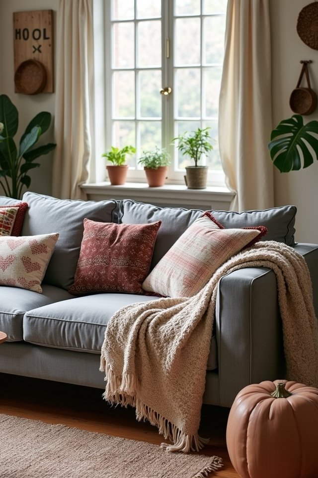 cozy layered textile sanctuary