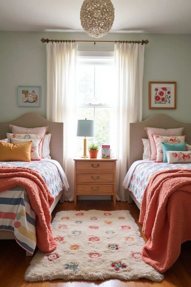 cozy layered textiles haven