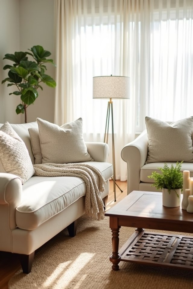 cozy layered texture decor